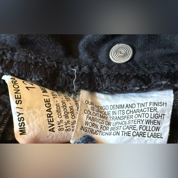 Gloria Vanderbilt Blue Straight Leg Jeans Classic Style - Picture 6 of 8